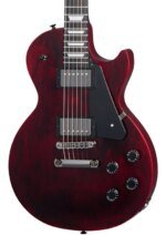 Gibson Les Paul Modern Studio Electric Guitar with Case, Wine Red Satin
