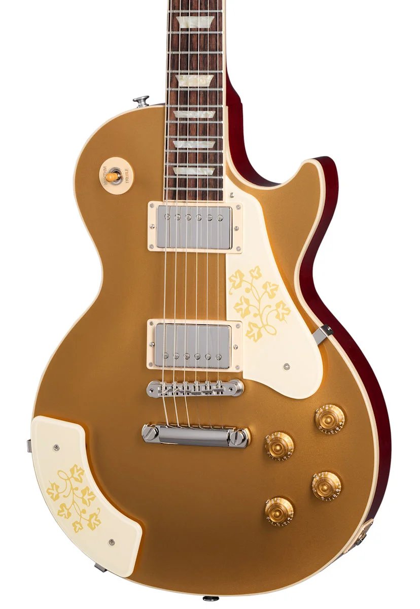 Gibson Mary Ford Les Paul Standard Gold Top with Cherry Back Electric Guitar with Case