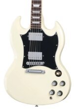 Gibson SG Standard 61 Electric Guitar with Case, Classic White