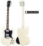 Gibson SG Standard 61 Electric Guitar with Case, Classic White