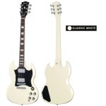 products gibson sg standard electric guitar with case classic white a155210