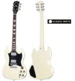 Gibson SG Standard Electric Guitar with Case, Classic White