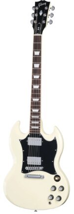 Gibson SG Standard Electric Guitar with Case, Classic White