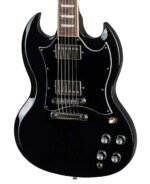 Gibson SG Standard Electric Guitar with Gig Bag, Ebony