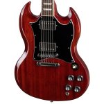 products gibson sg standard electric guitar with gig bag heritage cherry a155331