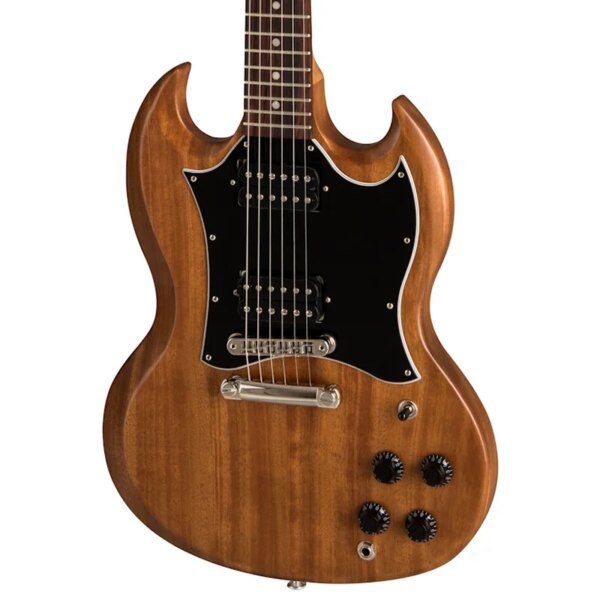 Gibson SG Tribute Electric Guitar, Natural Walnut