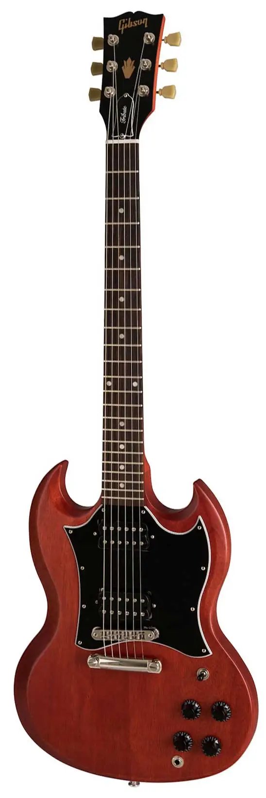 Gibson SG Tribute Electric Guitar, Vintage Cherry Satin