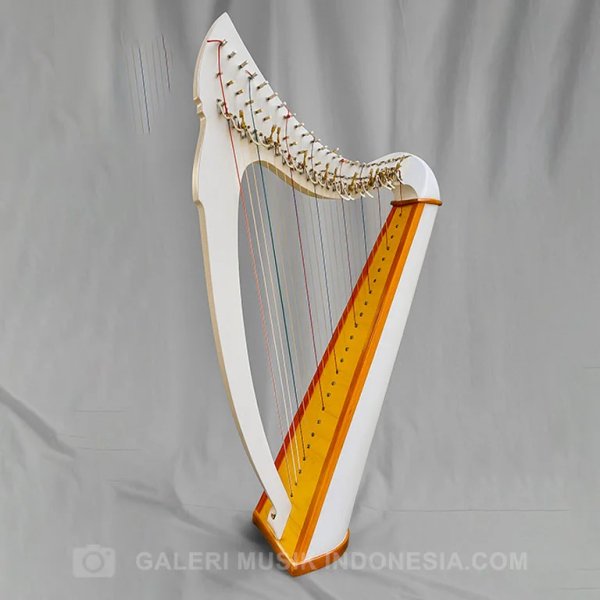 Harpa 25 Strings, White