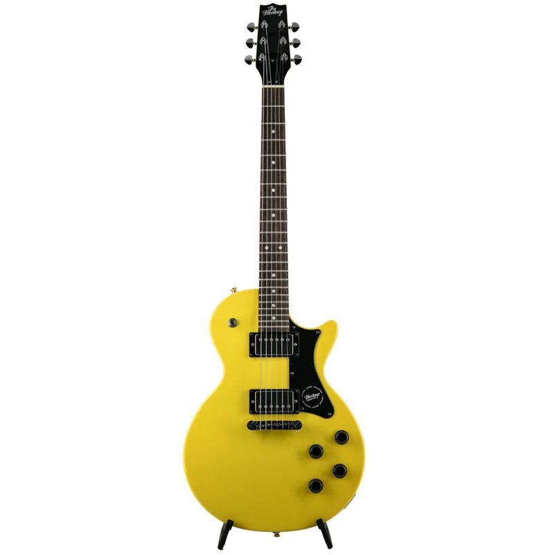 products heritage ascent collection h 137 humbucker electric guitar marigold yellow a158452