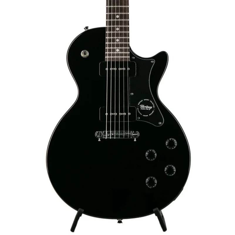 Heritage Ascent Collection H 137 P90 Electric Guitar, Black