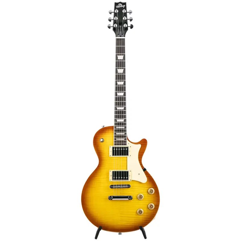 Heritage Ascent+ Collection H 150 Electric Guitar, Dirty Lemon Burst