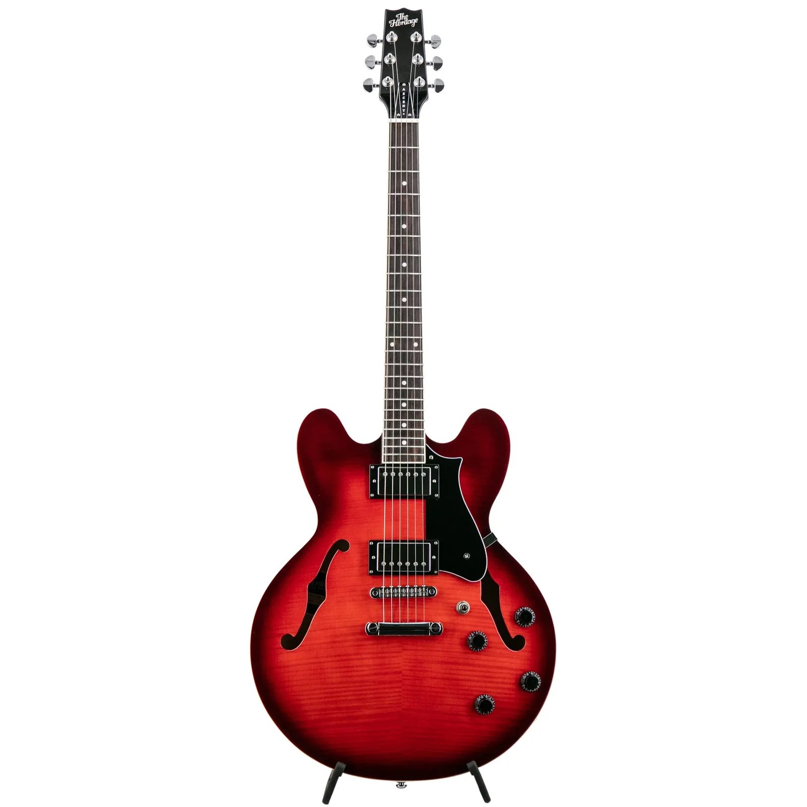 Heritage Ascent+ Collection H 535 Electric Guitar, Scarlet Red Burst