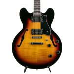 products heritage ascent collection h 535 electric guitar sunburst a158525