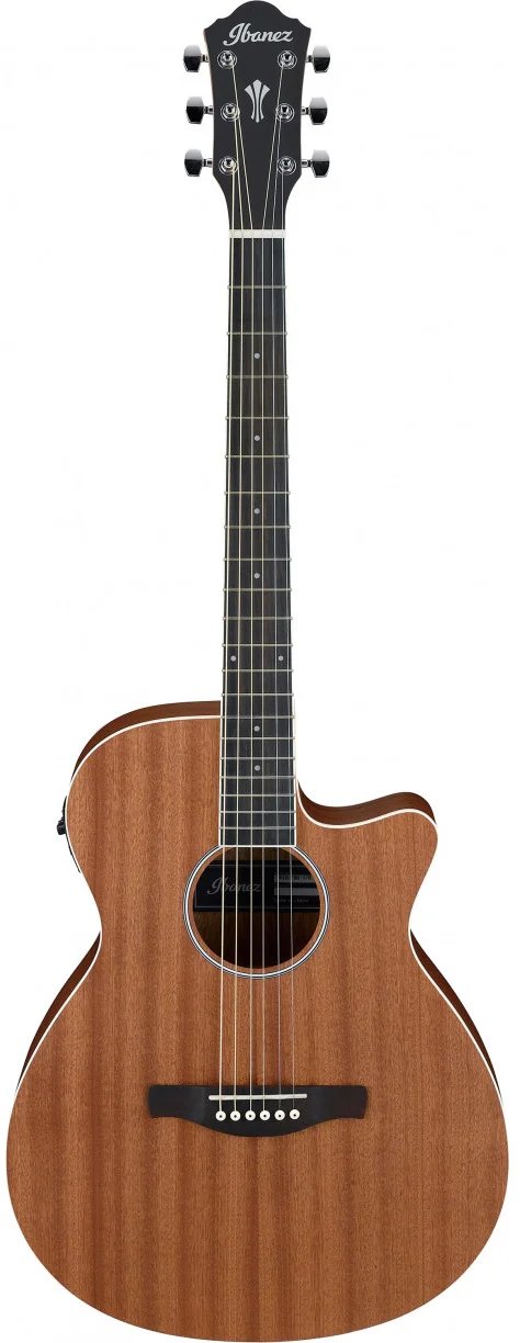 Ibanez AEG7MH OPN, Open Pore Natural Acoustic Electric Guitar 