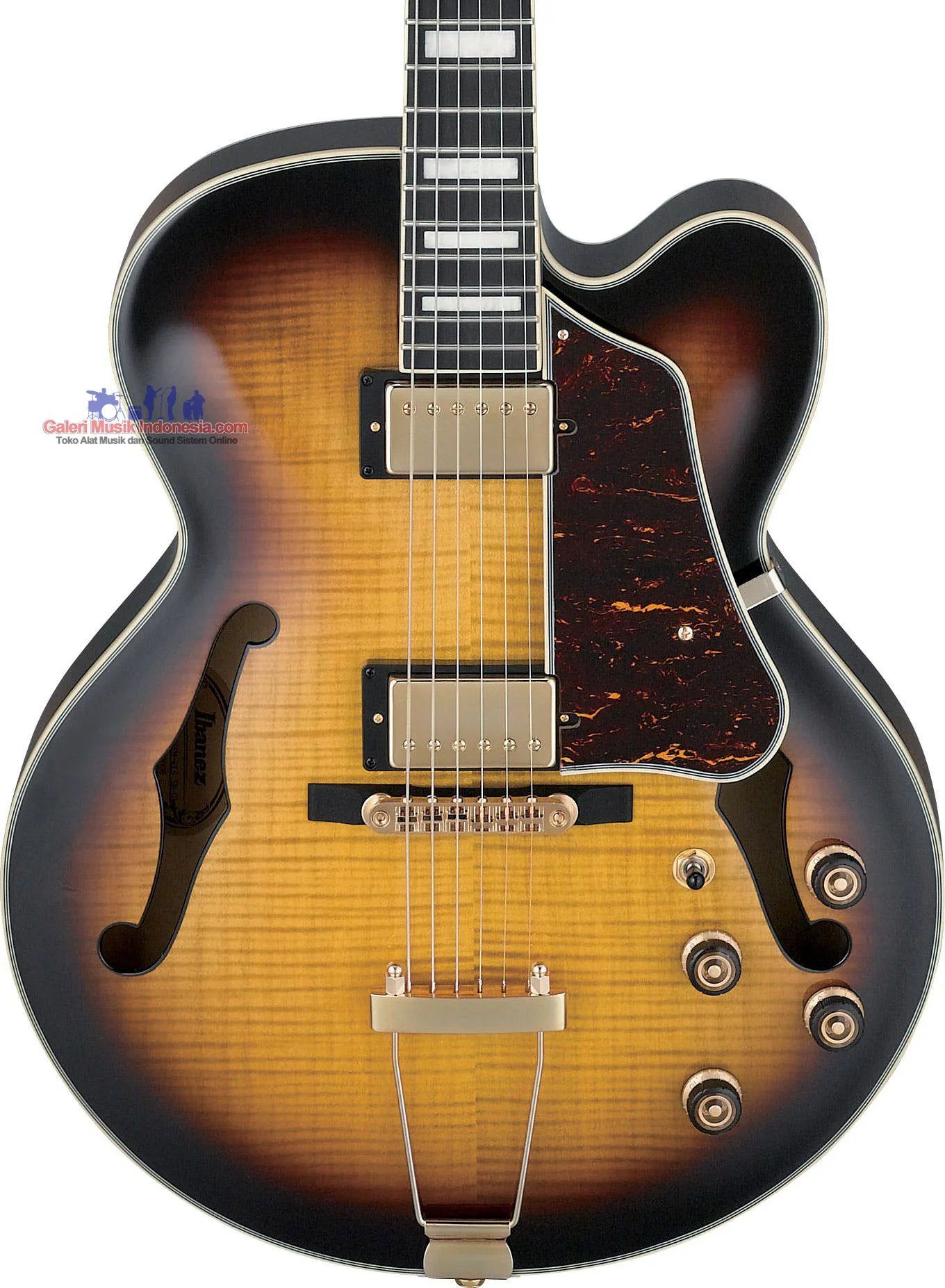 Ibanez AF95FM AYS Artcore Expressionist HollowBody Guitar Antique Yellow Sunburst