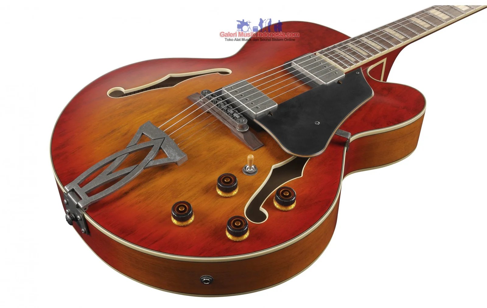 Ibanez AFV75VAL Artcore Vintage Hollowbody Guitar Vintage Amber Burst