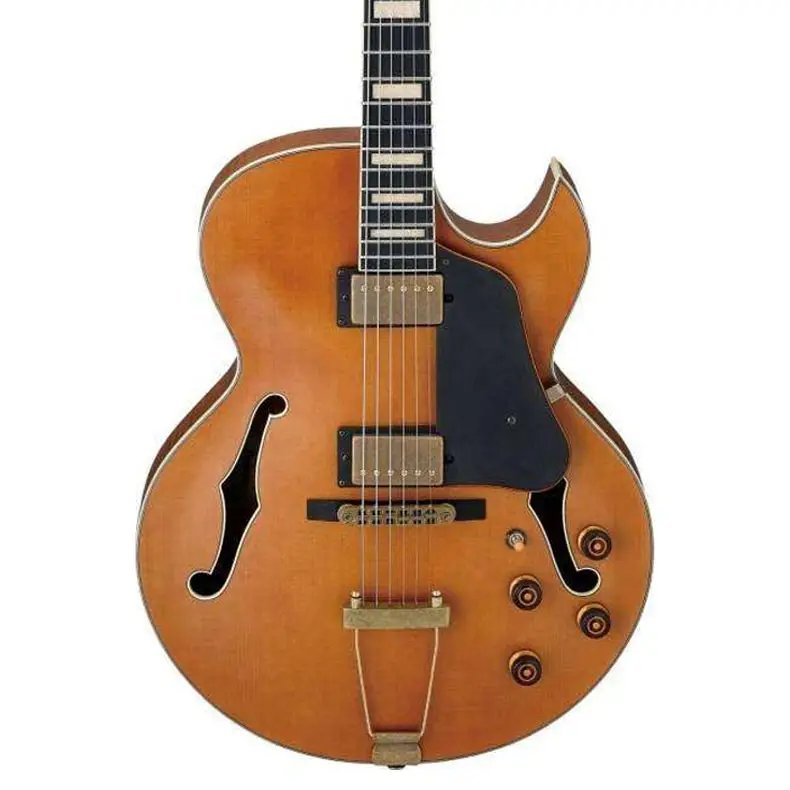 Ibanez AKJV95DAL Artcore Expressionist HollowBody Electric Guitar, Dark Amber Low Gloss