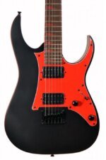 Ibanez GRG131DX BKF GIO Solidbody Electric Guitar, Black Flat