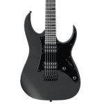 products ibanez grgr131ex bkf solid body electric guitar black flat a137677