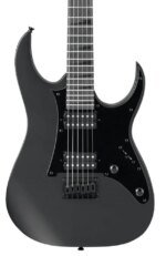 Ibanez GRGR131EX BKF Solid Body Electric Guitar, Black Flat