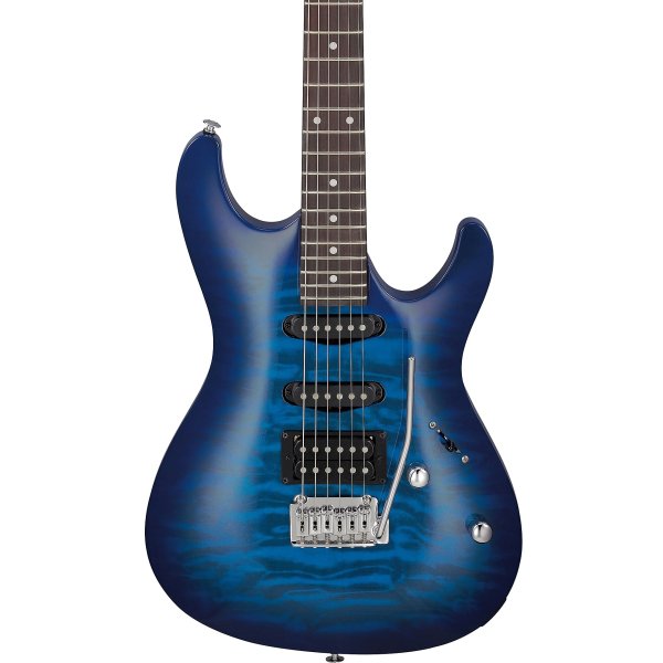 Ibanez GSA60QA TBB Transparent Blue Burst Electric Guitar