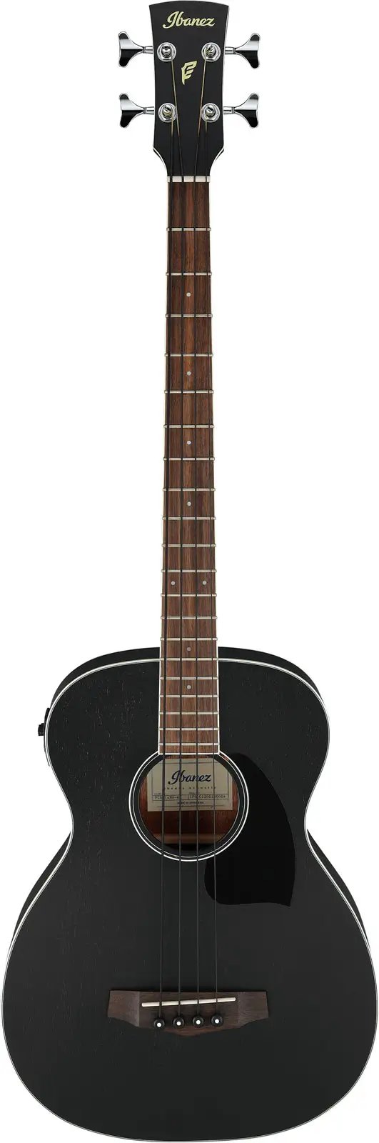 Ibanez PCBE14MH Acoustic Electric Bass, Weathered Black