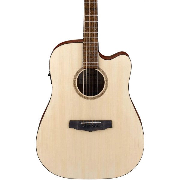 products ibanez pf10ce opn dreadnought open pore natural electric acoustic guitar a137840
