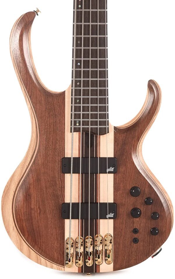 Ibanez Premium BTB1835 Bass Guitar Natural Shadow Low Gloss