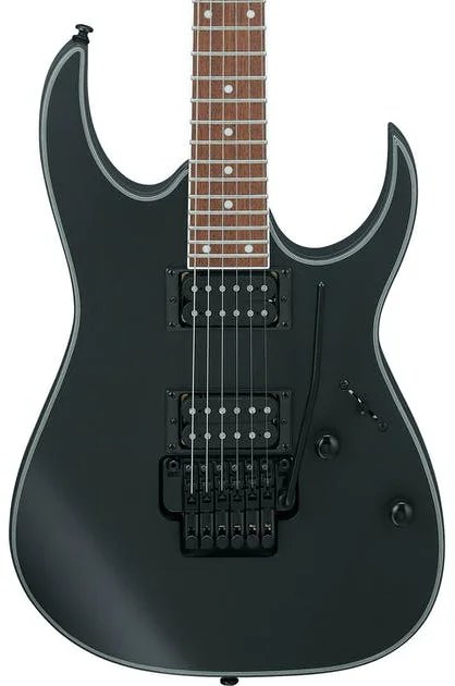 Ibanez RG320EXZ BKF Electric Guitar, Black Flat