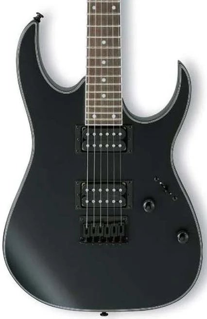 Ibanez RG421EX BKF Electric Guitar, Black Flat