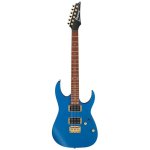 products ibanez rg421glbm b stock electric guitar in laser blue matte a135564
