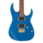products ibanez rg421glbm b stock electric guitar in laser blue matte a135565