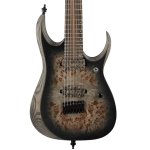 products ibanez rgd71alpa axion label electric guitar charcoal burst black flat a133492