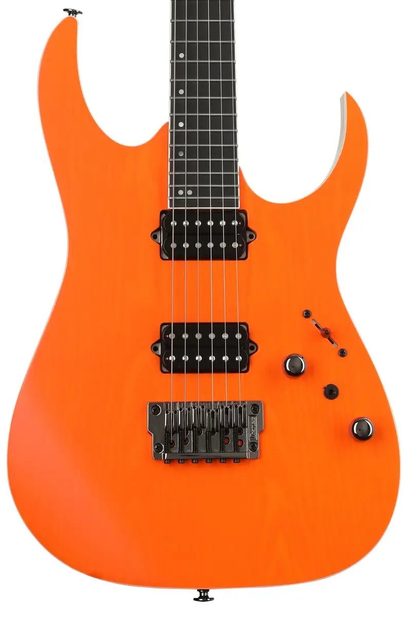 Ibanez RGR5221 Prestige, Transparent Fluorescent Orange Made in Japan