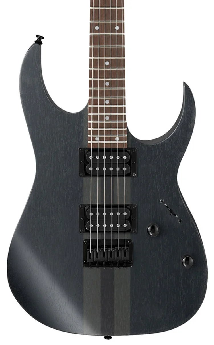 Ibanez RGRT421WK RG Standard Electric Guitar, Weathered Black