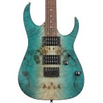 products ibanez standard rg421pb electric guitar caribbean shoreline flat a133425