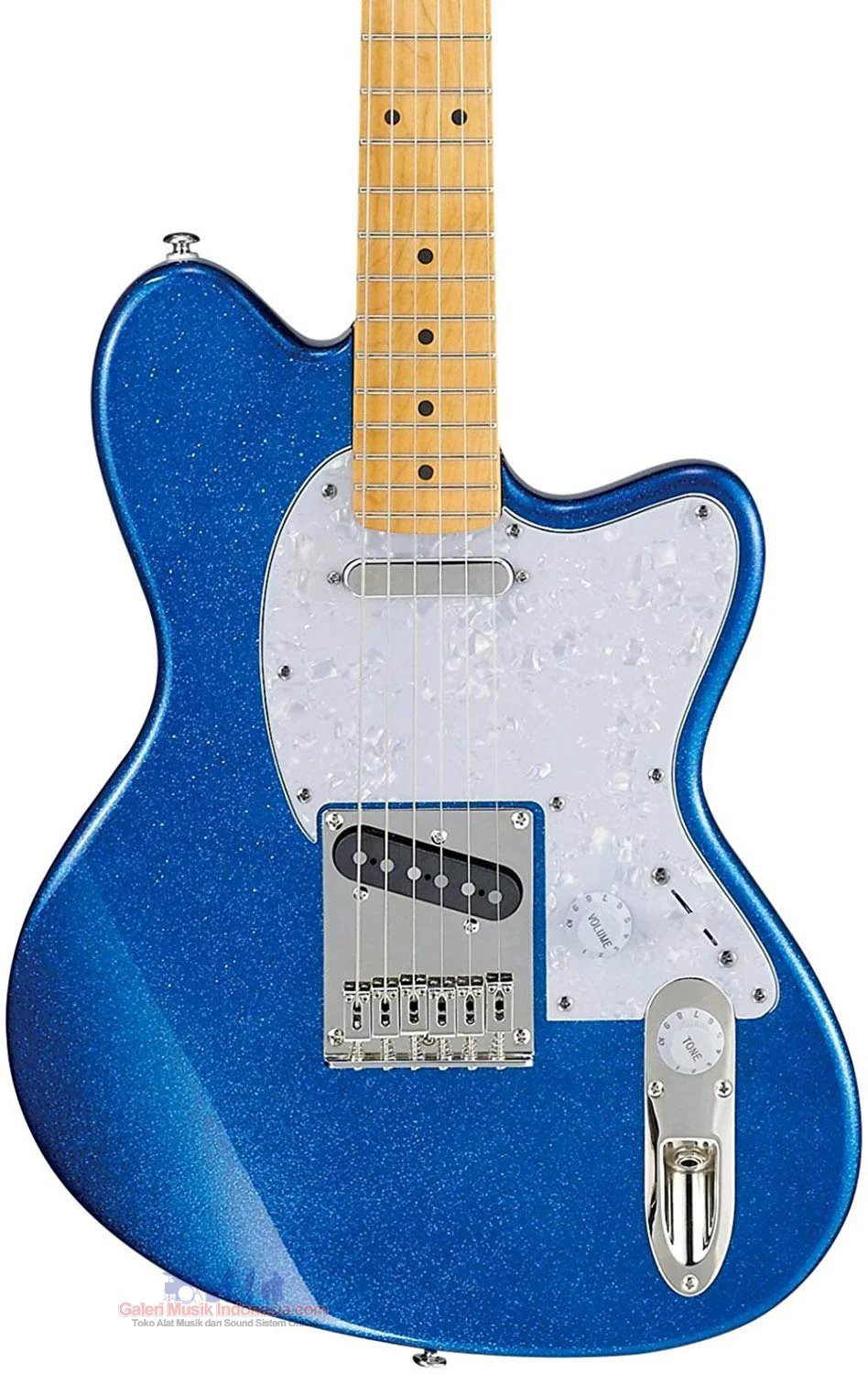 Ibanez TM302PM-BSP Talman Series Guitar Blue Sparkle