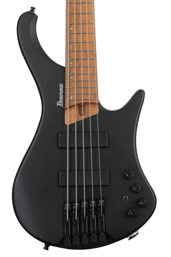 Ibanez Workshop EHB1005BKF 5 String Headless Electric Guitar Bass, Black