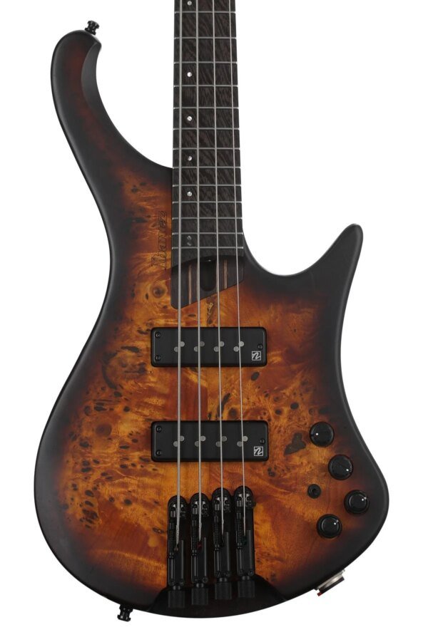 Ibanez Workshop EHB1500DEF Electric Bass Guitar, Dragon Eye Burst Flat