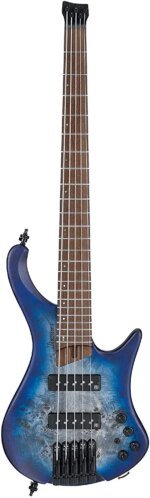 Ibanez Workshop EHB1505MS Electric Bass Guitar, Pacific Blue Burst Flat