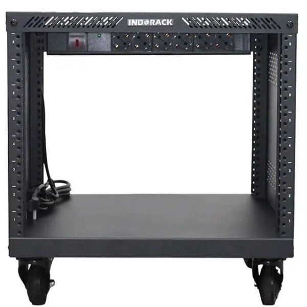 Indorack SR508 Sound Rack 8U Depth 550mm Audio System Amplifier Rack