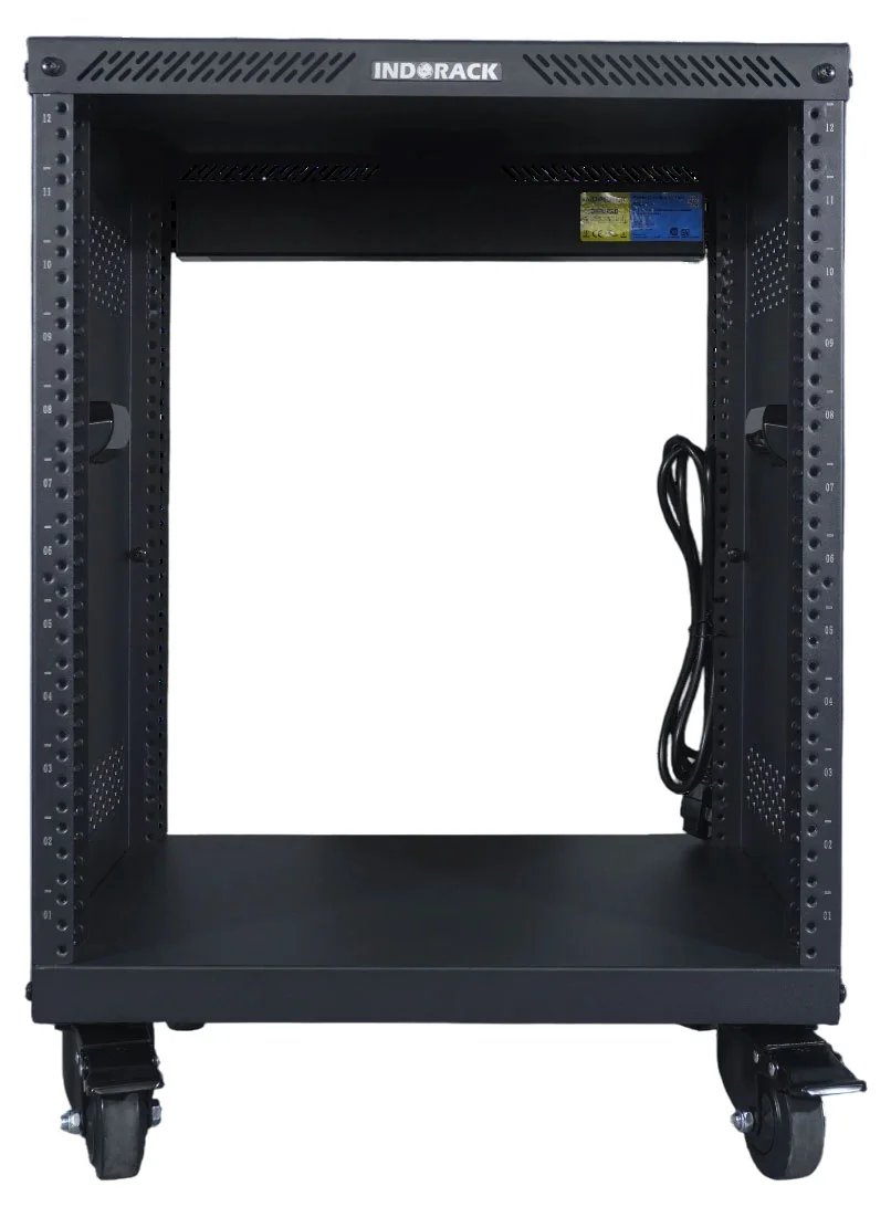 Indorack SR512 Sound Rack 12U Depth 550mm Audio System Amplifier Rack