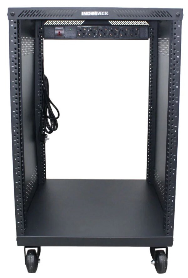 Indorack SR515 Sound Rack 15U Depth 550mm Audio System Amplifier Rack