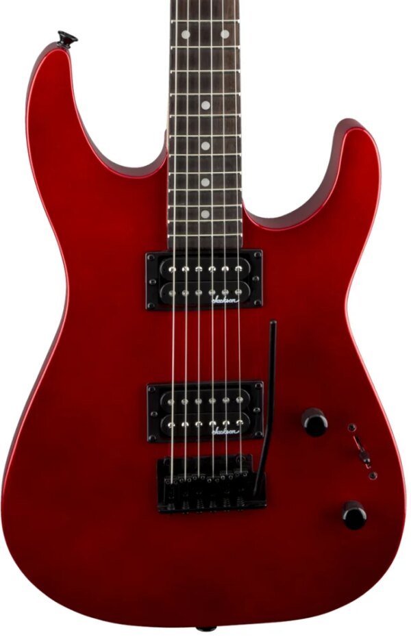 Jackson Dinky JS11 Electric Guitar, Amaranth FB, Metallic Red