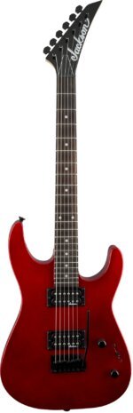 Jackson Dinky JS11 Electric Guitar, Amaranth FB, Metallic Red