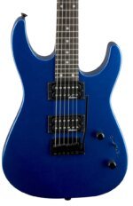 Jackson Dinky JS12 Electric Guitar, Amaranth FB, Metallic Blue