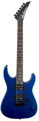 Jackson Dinky JS12 Electric Guitar, Amaranth FB, Metallic Blue