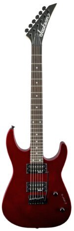 Jackson Dinky JS12 Electric Guitar, Amaranth FB, Metallic Red