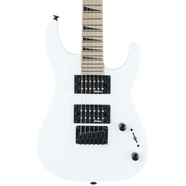 Jackson Dinky Minion JS1X Electric Guitar, Maple FB, Snow White
