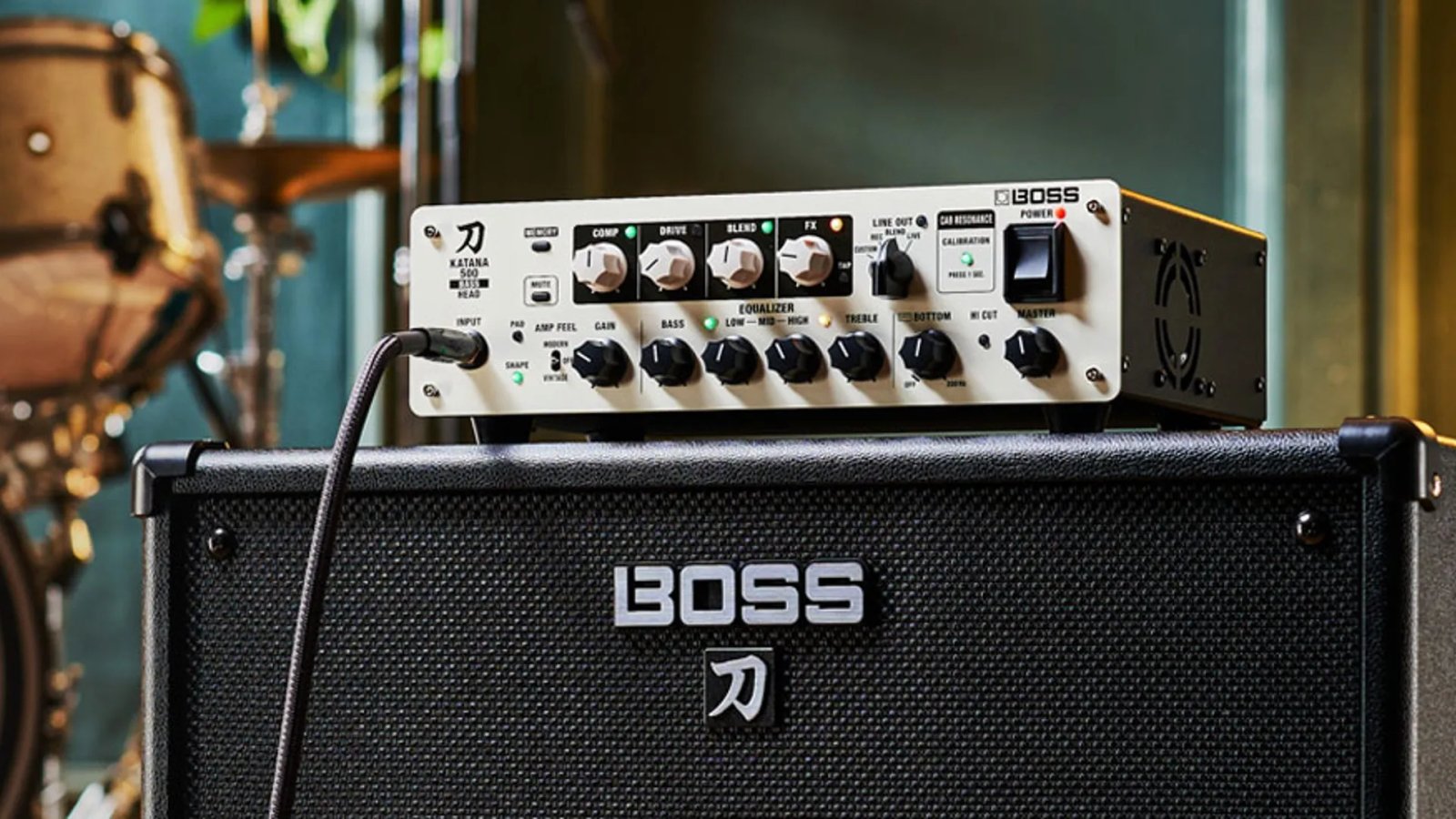 BOSS Drops New Katana-500 Bass Head - Gear Gods